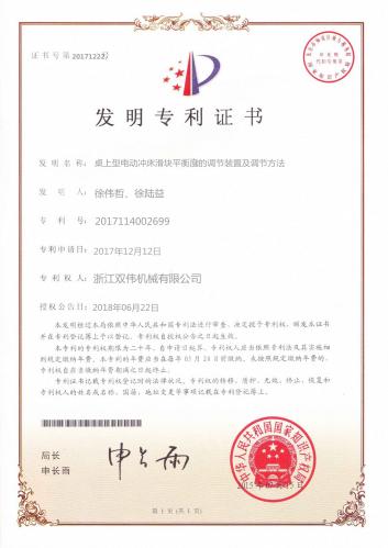發(fā)明專利平衡調(diào)節(jié)
